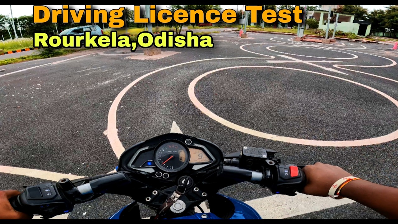 Odisha RTO Two Wheeler Driving Test | DL driving test odisha |Driving licence test |DL test Rourkela