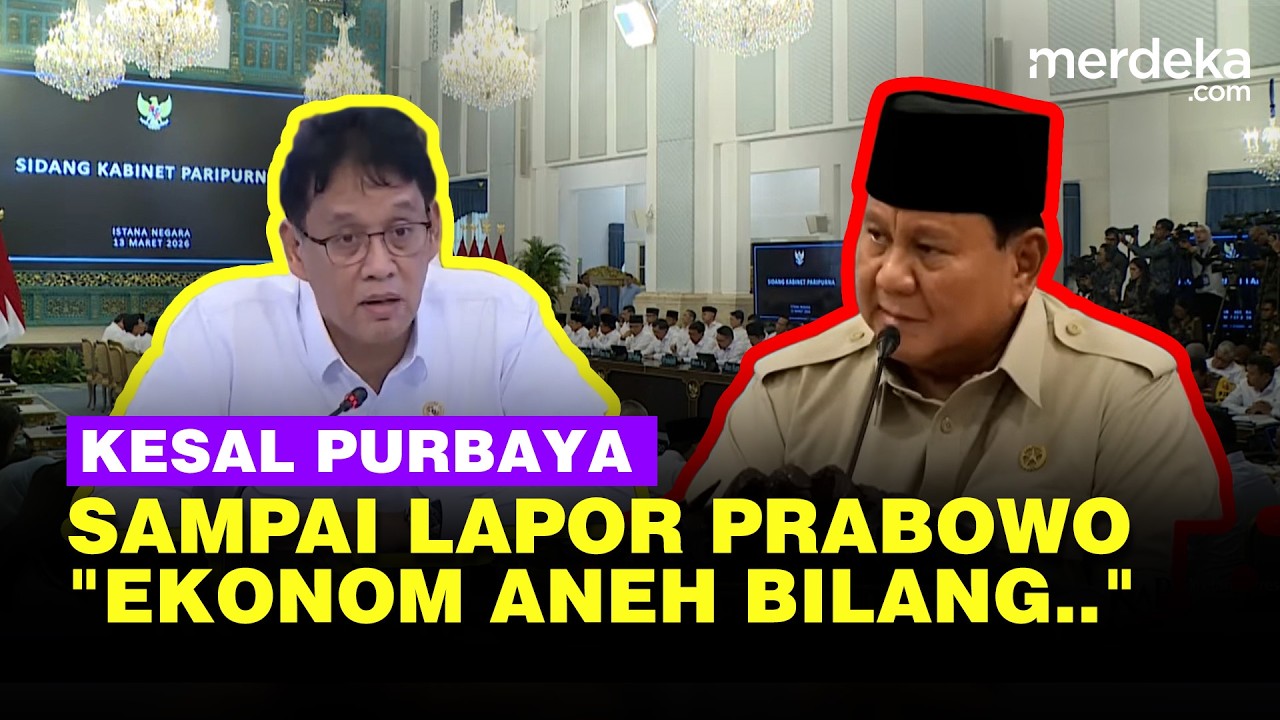 Lapor Prabowo, Purbaya Sebut Ada Ekonom Aneh Bilang RI Resesi dan Ekonomi Hancur