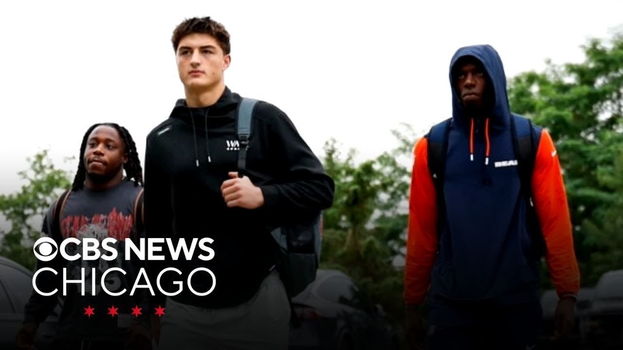 Bears arrive at Halas Hall with training camp to begin Wednesday