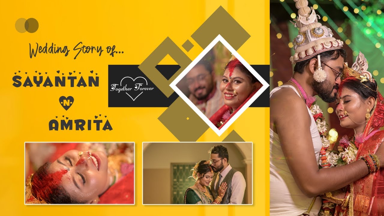 || Wedding Story of Sayantan & Amrita Trailer ||