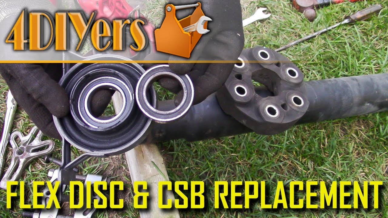 How to: BMW E39 Driveshaft Flex Disc (Giubo) & Center Support Bearing Replacement