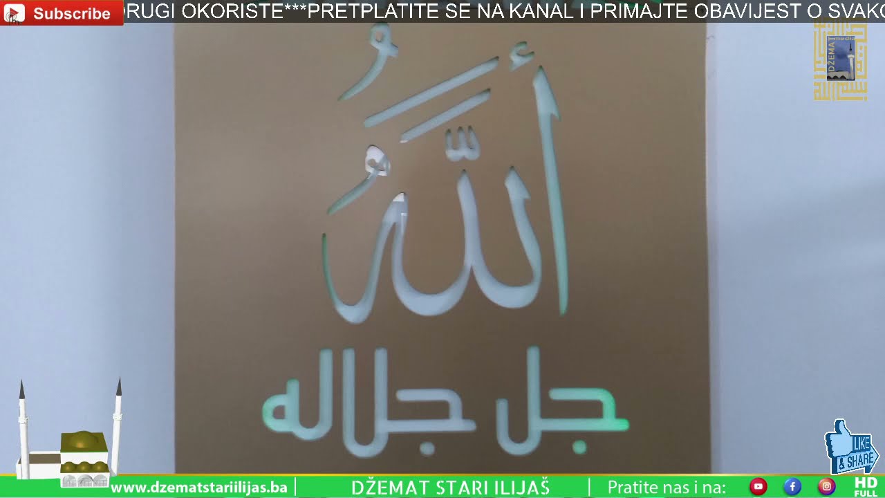 Salavati i ezan LEJLE I BERAT 2021