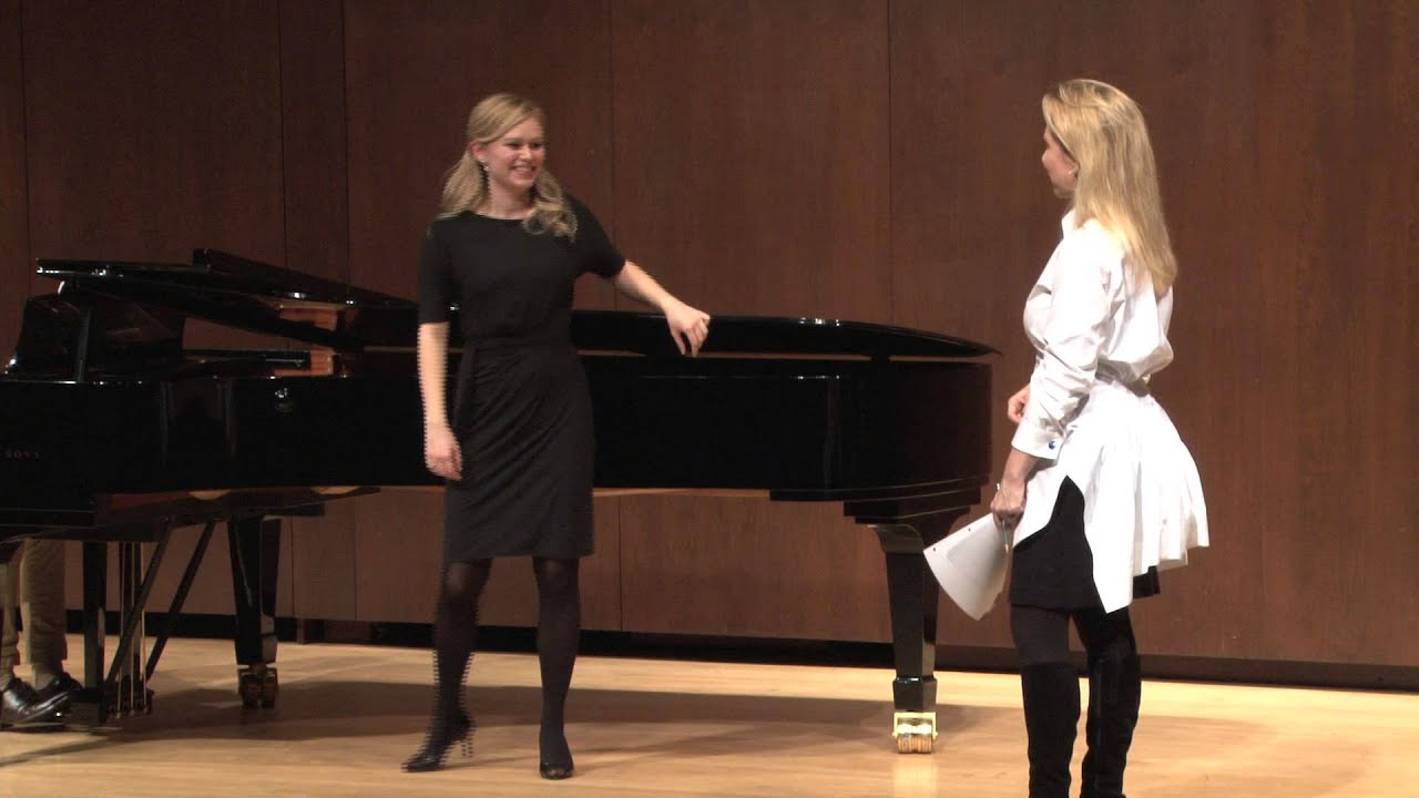 Joyce DiDonato Master Class, January 25, 2013: Deanna Breiwick, En proie à la tristesse