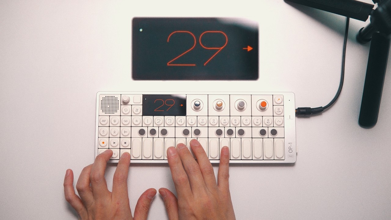 The Beauty of Numerical Sequencing | OP-1 Field | Tech House | Beatmaking