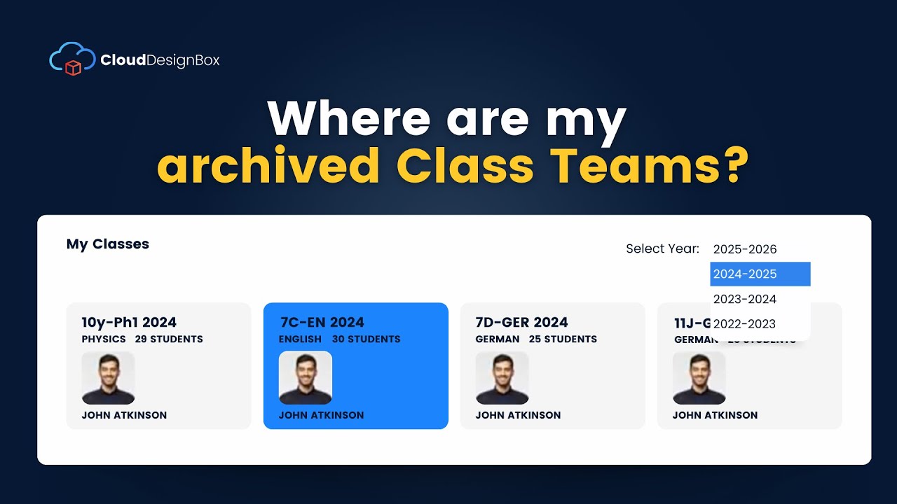 How to find archived Class Teams in Microsoft Teams | Schools and MATs Guide