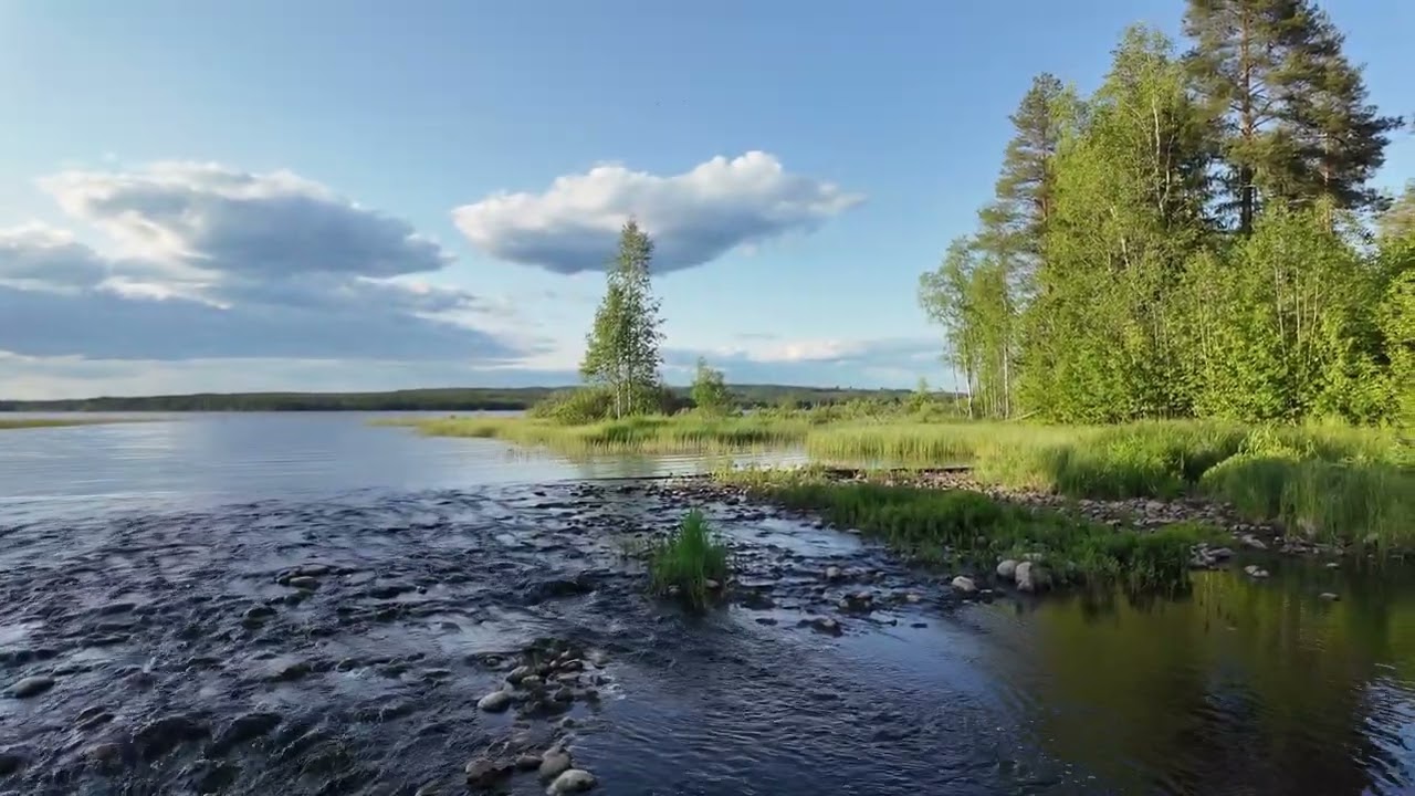Ylä Luosta, Rautavaara, Luostanjoen alkupää 22.6.2025