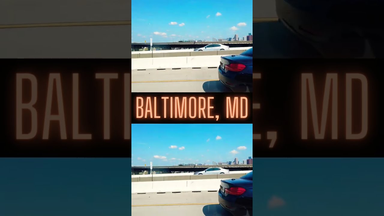 Driving by Baltimore #shorts #baltimore #maryland
