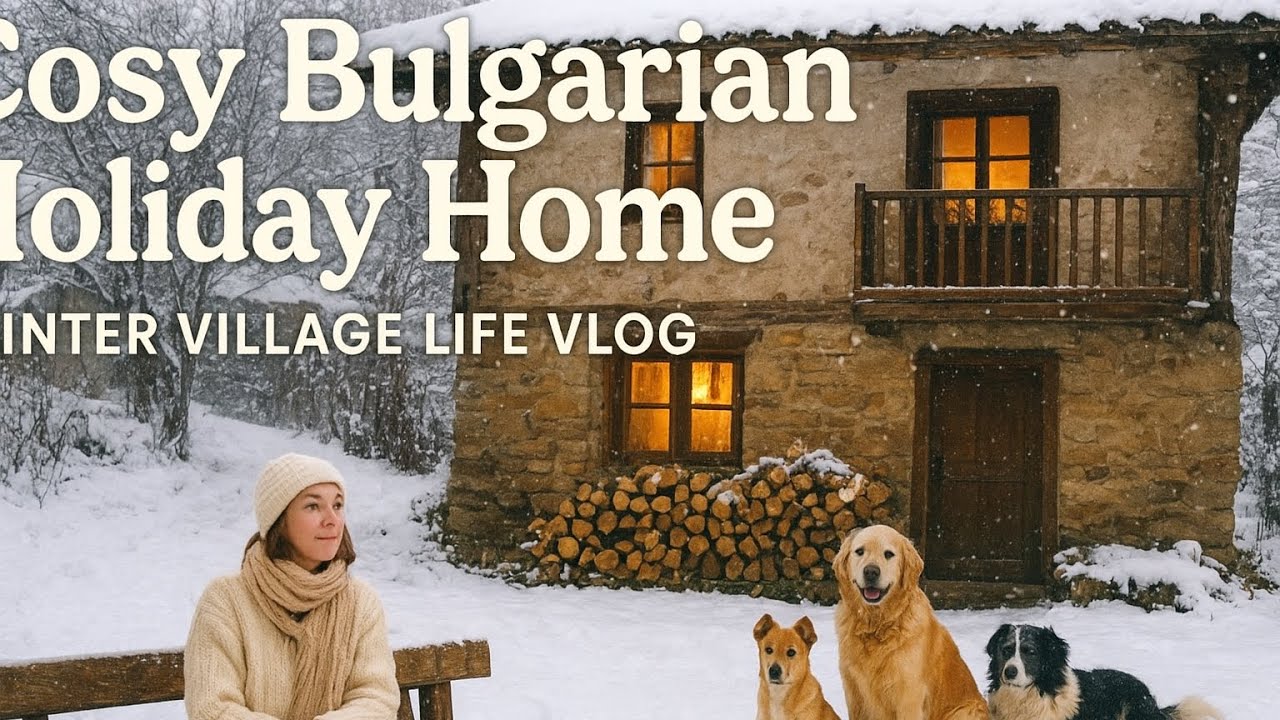 Cosy Bulgarian Holiday Home | Winter Village Life Vlog