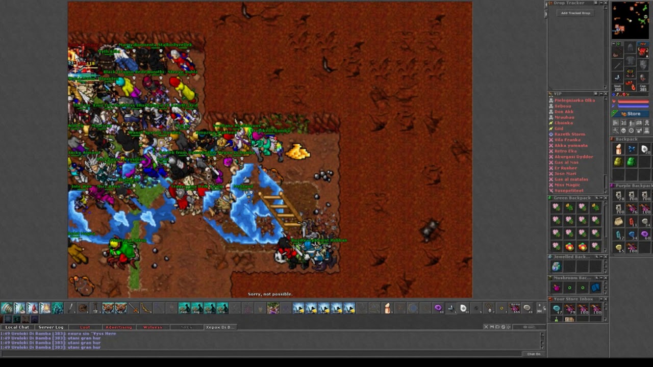 Tibia Morta Retro PvP Fibula Action