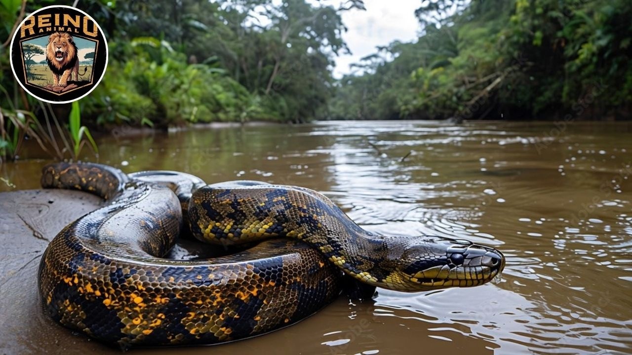 Anaconda – El Gigante que Domina los Pantanos del Amazonas #animalessalvajes | Reino Animal