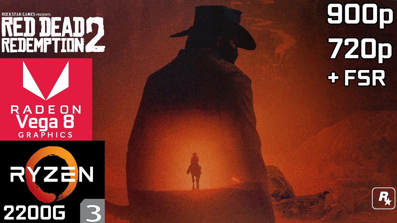 Red Dead Redemption 2 - Ryzen 3 2200G Vega 8 & 16GB RAM - 8GB RAM