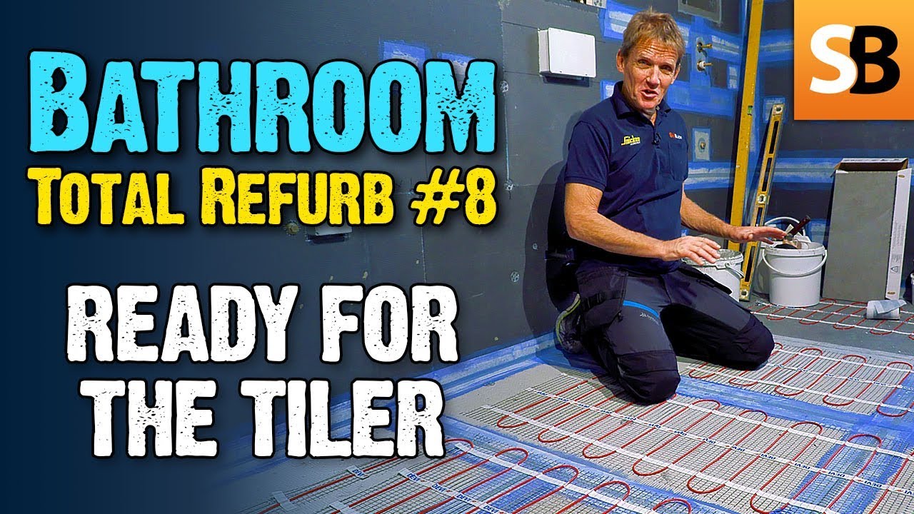 Bathroom Renovation #8 - Ready for Tiling