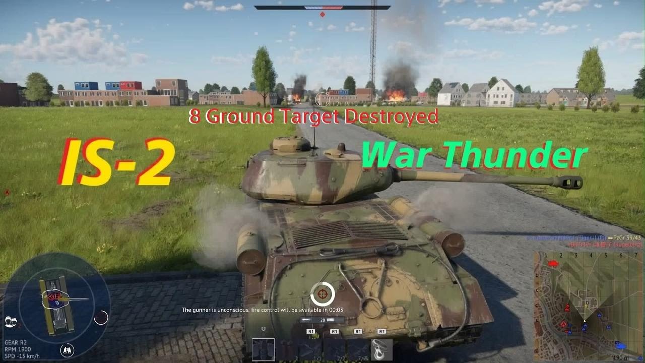 War Thunder IS-2 [Conquest #2] North Holland PS5 Gameplay 1080p 60fps