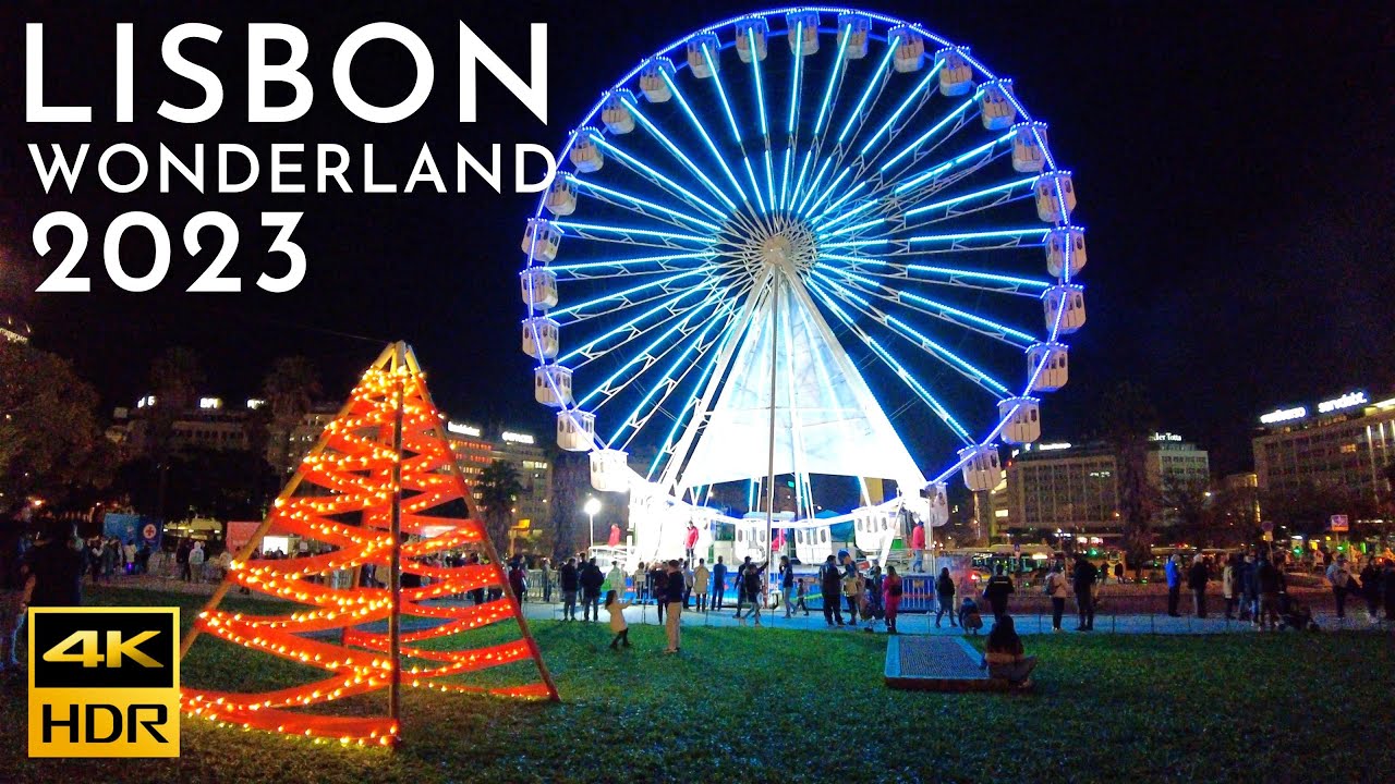 Wonderland Lisboa 2023: Luzes de Natal Lisboa 2023 Lisbon Christmas Lights 🎄🌟🎅✨🎄