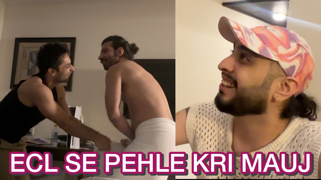 ecl se pehle kri mauj 😂 @MohitChhikaraVlog @TheHarshBeniwal || jaigo gill vlogs