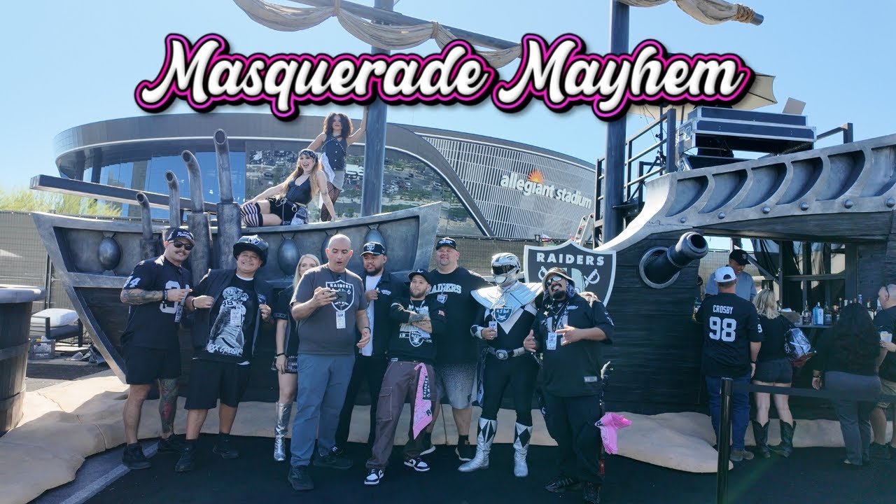 🏴‍☠️ Вечеринка-маскарад рейдеров сошла с ума 😳