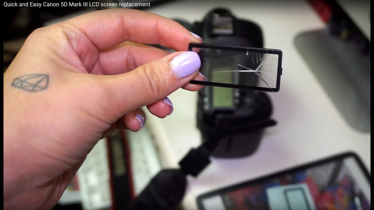 Quick and Easy Canon 5D Mark III LCD screen replacement