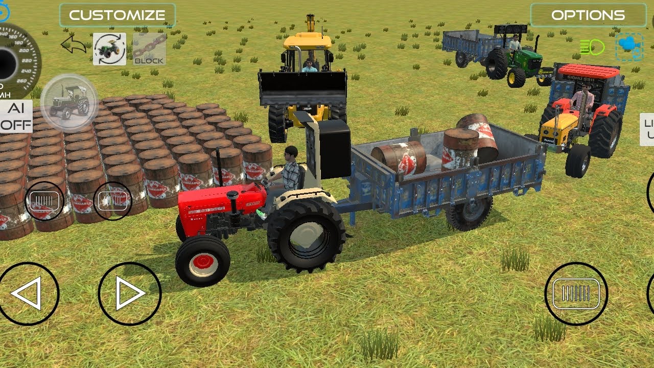🗣️ : tractor me 100 liter petrol rakh liya // Indian Vehicles Simulator 3d // #viral 