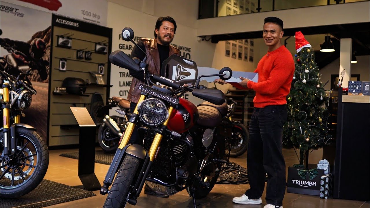 TAKING DELIVERY OF NEW BIKE | Triumph Scrambler 400X | New Ride Reveal