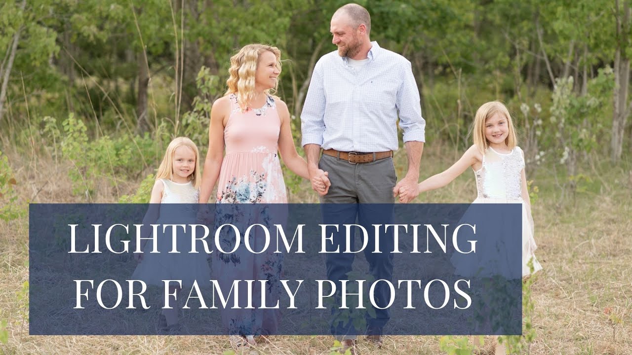 How to Edit Photos in Lightroom for Natural Light Family Photos