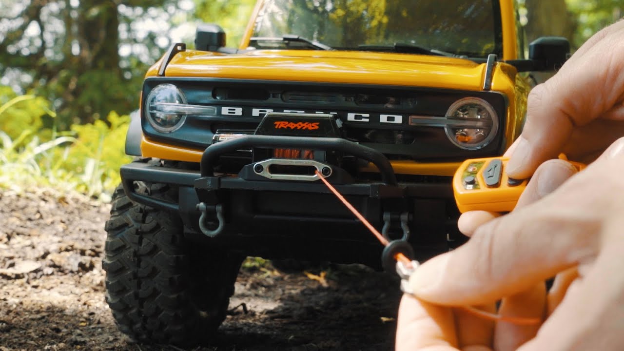 2021 TRX-4 Bronco | @Traxxas Pro Scale Winch