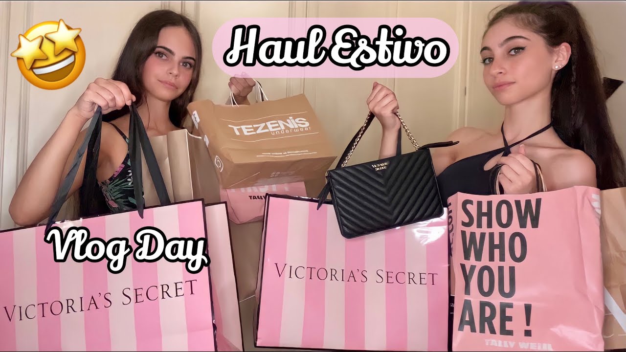 SHOPPING VLOG + HAUL ESTIVO *Victoria’s Secret, Zara, Tezenis,Tally Weijl*