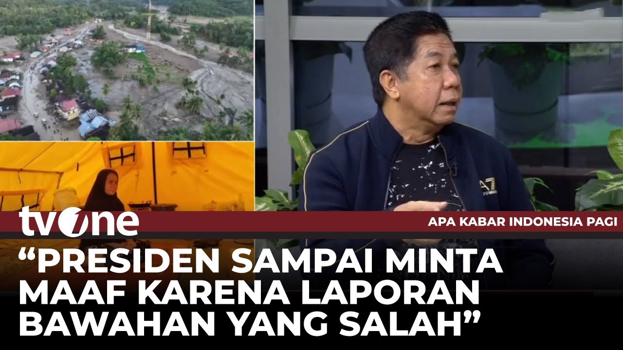 Effendi Gazali: Kehadiran Presiden 3 Kali Ke Lokasi Bencana Harus Diapresiasi | tvOne