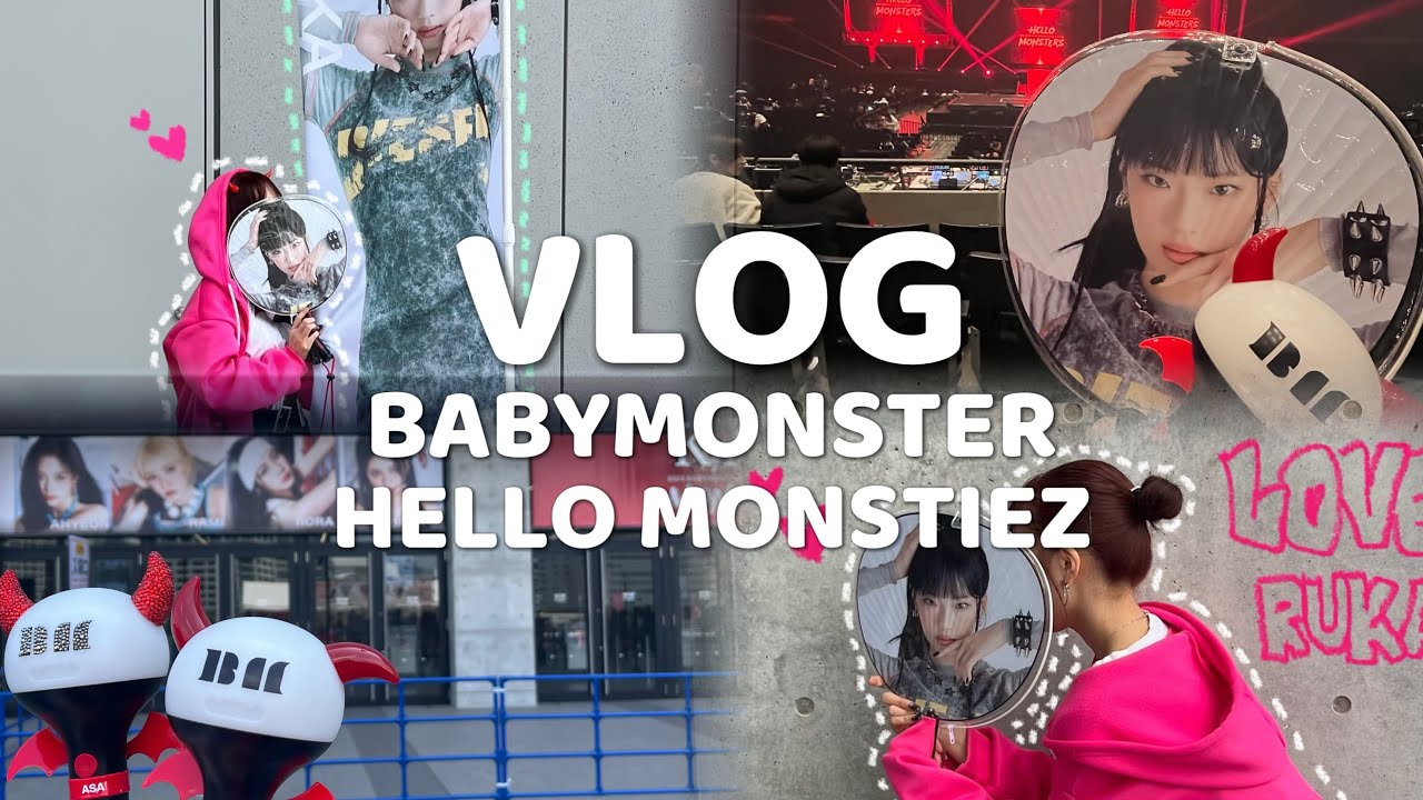 【vlog】250412.13 BABYMONSTER HELLOMONSTIEZ