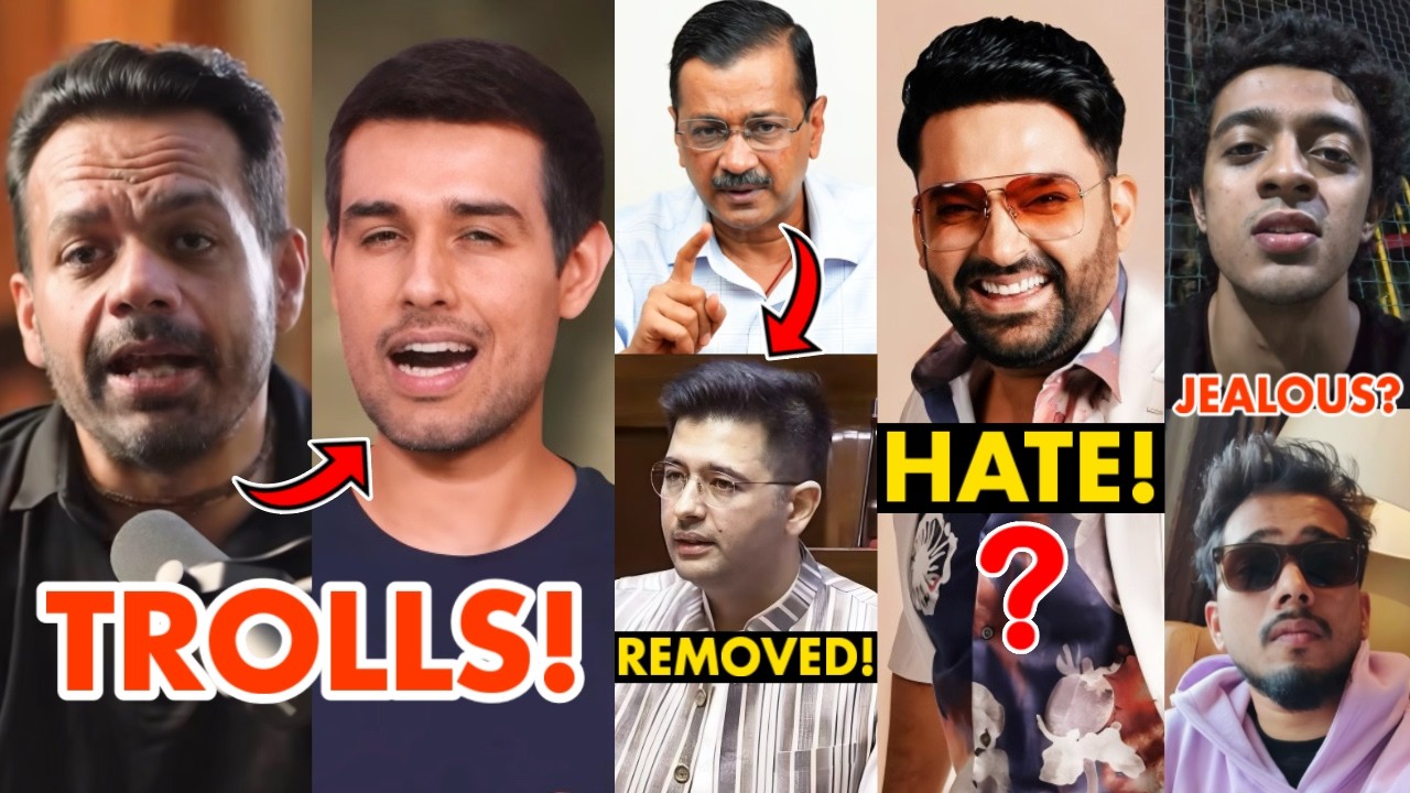 Dhruv Rathee EXPOSED by a 12-Year-Old Kid? 😨💀, Raghav Chadha, Kapil Sharma Hate, Scout Gaming&hellip;