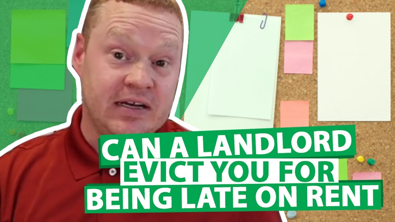 Can a Landlord Evict you for Being Late on Rent
