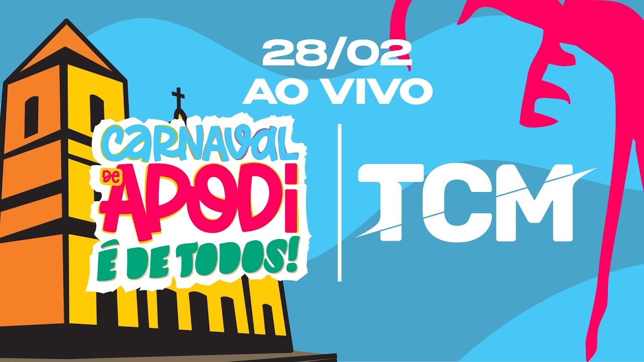 🔴AO VIVO TCM - Carnaval de Apodi 2025 / 28 de fevereiro