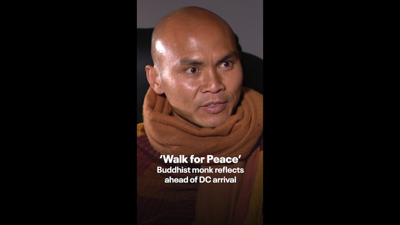 Buddhist monk reflects on 'Walk for Peace'