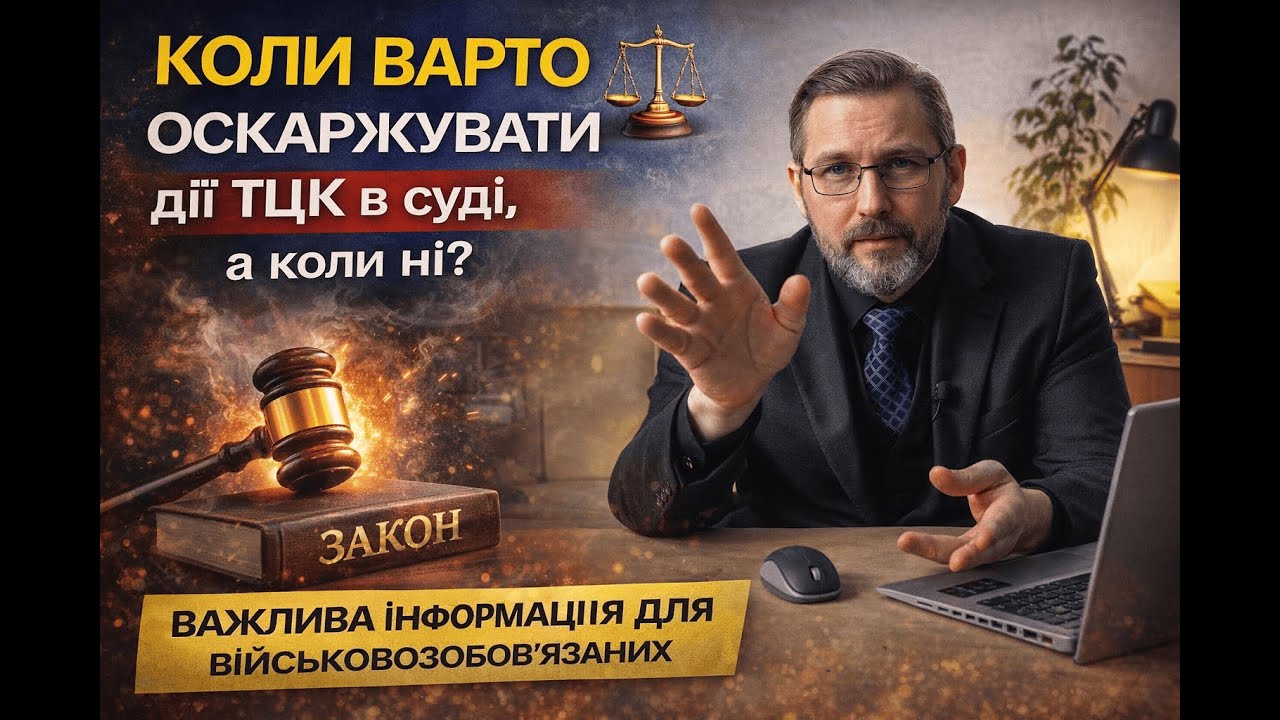 Чи варто оскаржуванти дії ТЦК?