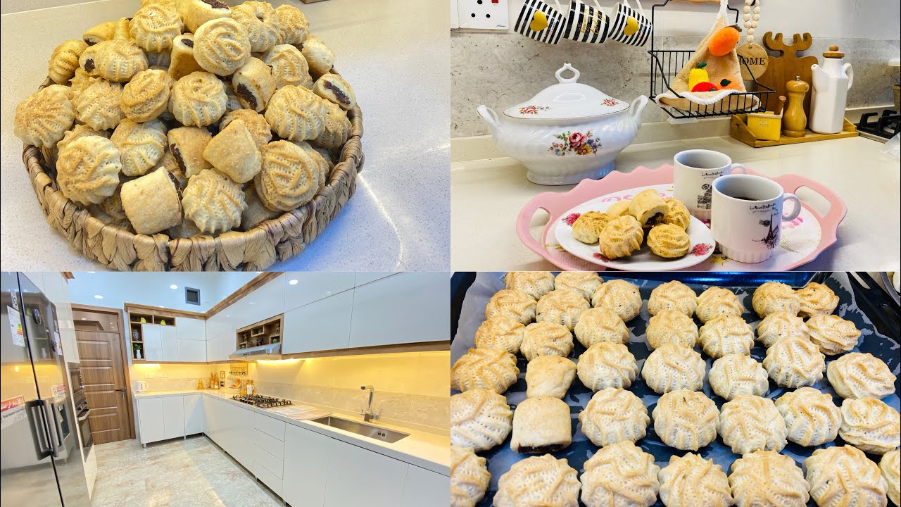 احلى كليچه للعيد🥟اجواء ليله العيد متنسي😍مقادير مضبوطه /كليجه هشه وبيضه /اخر فيديو الي🤔