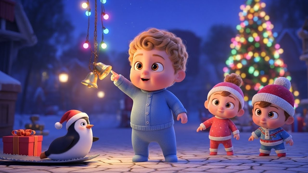 Christmas Magic Night 🎄🌟 Fun Holiday Song for Kids | Festive Christmas Adventure