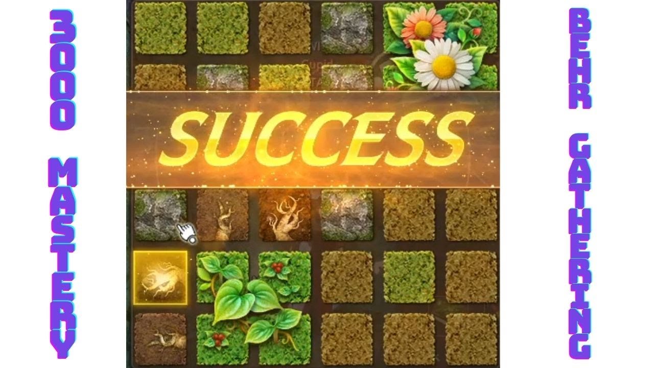 BDO-3000 Mastery Behr Plant Gathering (30mins)