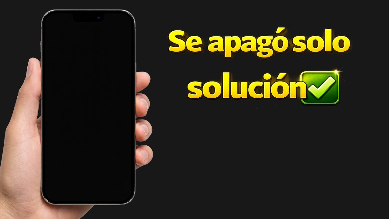 Solución 2026! Mi iPhone se apago solo y esta con la pantalla negra