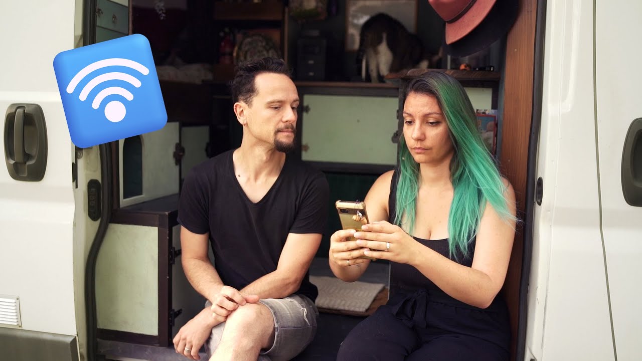 COMMENT AVOIR FACILEMENT INTERNET dans son fourgon am&eacute;nag&eacute; ou camping-car ? (Astuces VanLife)