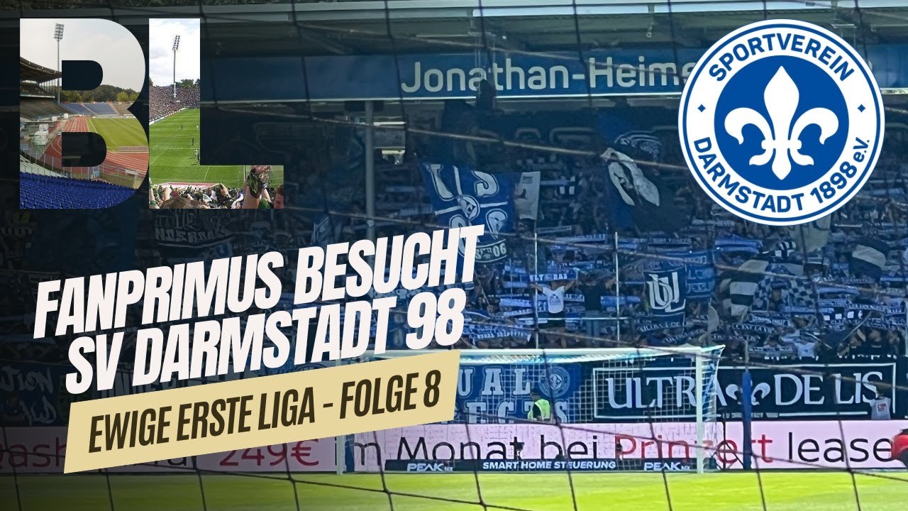 🏆 SV DARMSTADT vs. Nürnberg / Folge 8 / EwigeErsteLiga / FANPRIMUS Stadionvlogs