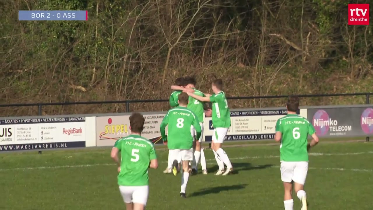 Borger ziet rood maar wint wel topper van FC Assen | Onze Club | RTV Drenthe