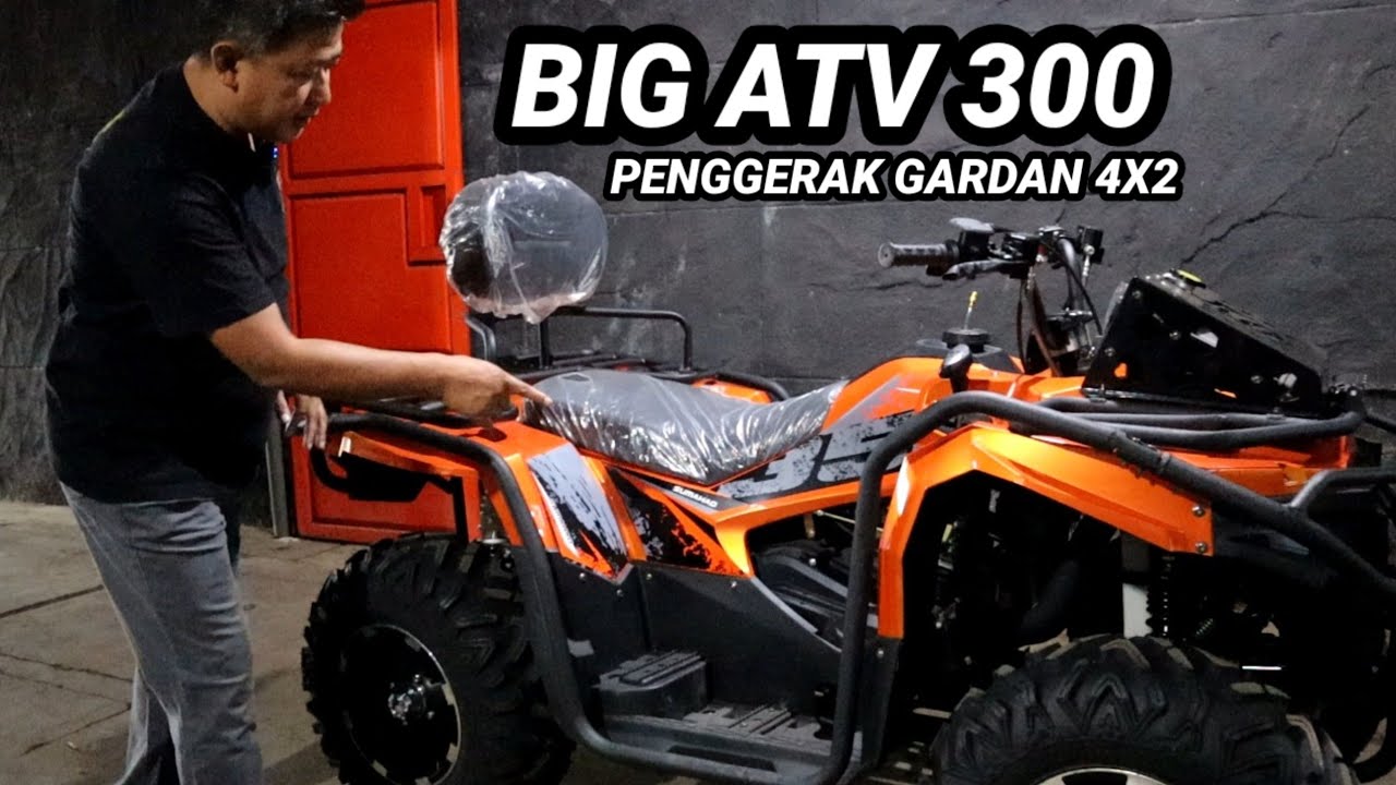 BIG ATV 300 PENGGERAK GARDAN 4X2 OFFROAD