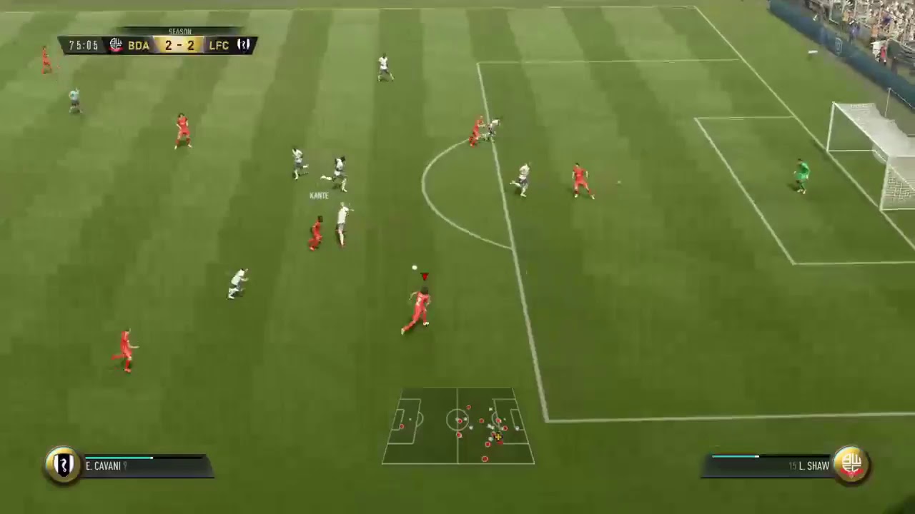 FIFA 17 w/ 95 Cavani