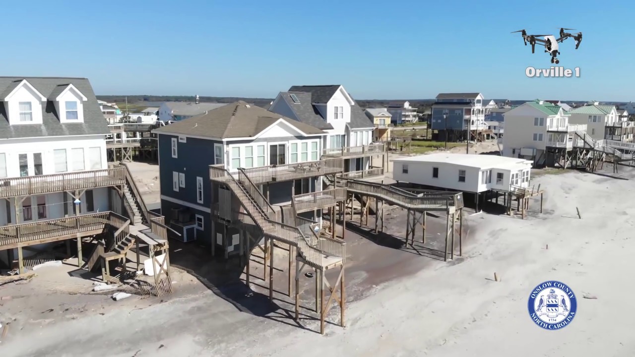 Disaster Assessment Onslow County North Topsail Beach Sept 19, 2018