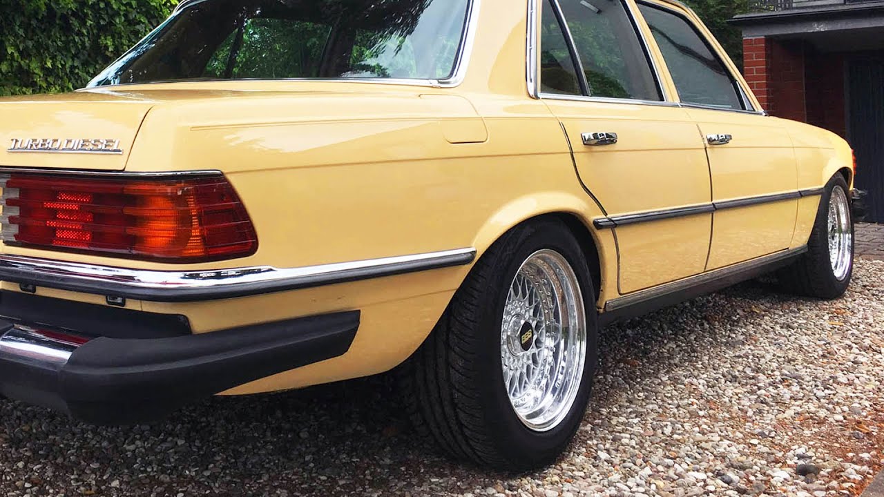1980 Mercedes-Benz 300 SD Turbodiesel W116 S-class US model