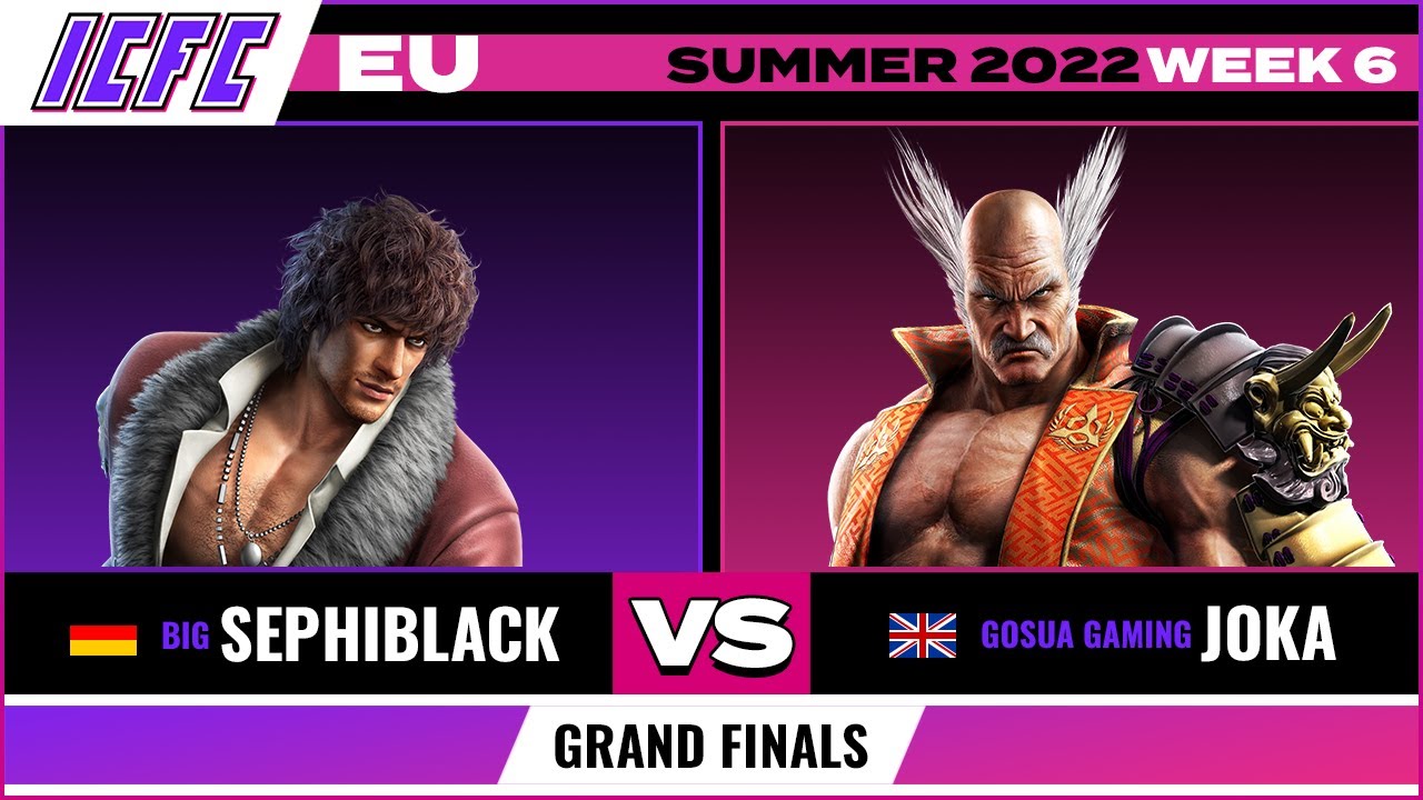 Joka (Heihachi) vs.Sephiblack (Miguel) Grand Finals - ICFC EU Tekken 7 Summer 2022 Week 6