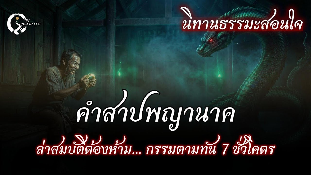 เปิดตำนาน! คำสาปพญานาคผู้เฝ้าขุมทรัพย์ | ล่าสมบัติต้องห้าม กรรมตามทัน 7 ชั่วโคตร ฟังยาวก่อนนอน