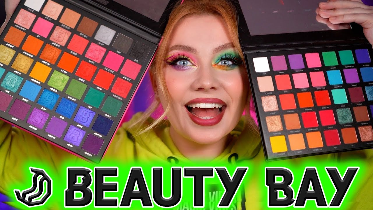 ОБЗОР ТОПОВОЙ ПАЛЕТКИ BEAUTY BAY! БЮДЖЕТНАЯ КОСМЕТИКА SAMPLE BEAUTY, GLISTEN COSMETICS, BEAUTY BAY