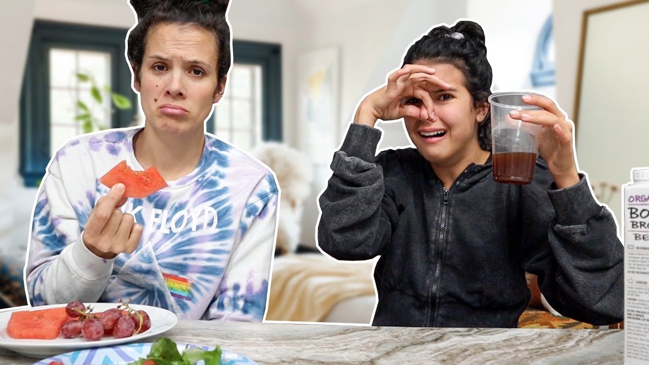 Swapping DIETS with MY MOM *while she’s sick!