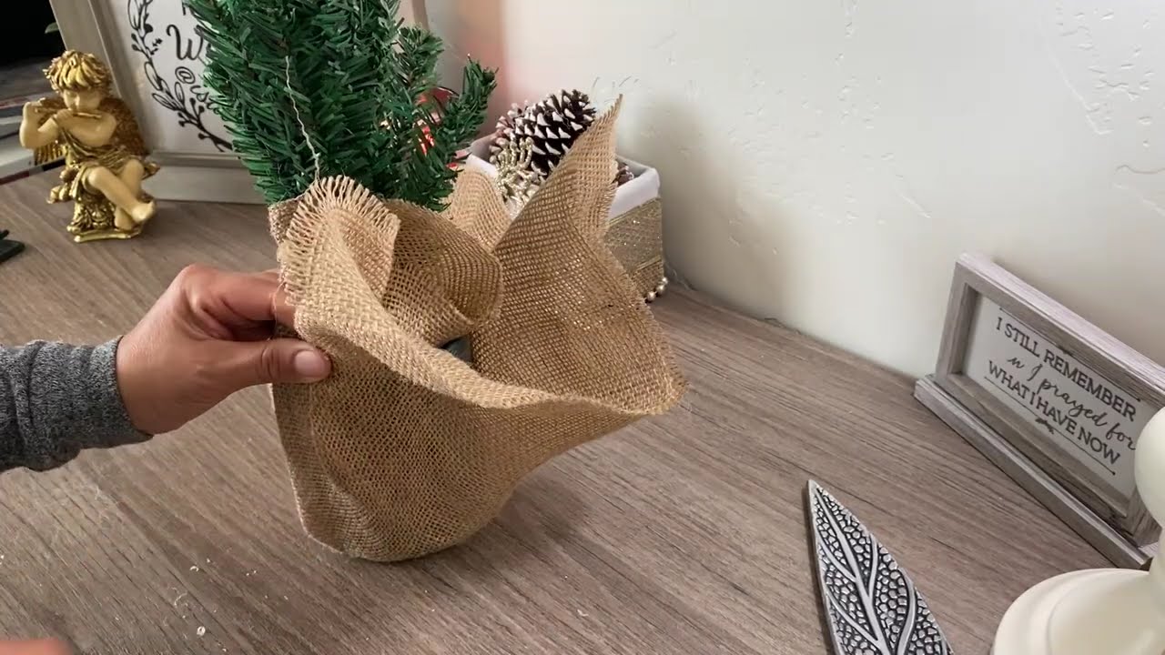 🎄❤️DIY-MANUALIDADES NAVIDEÑAS 2024 ARBOLITO NAVIDEÑO FACIL DE REALIZAR CON ENVASE DE VELA