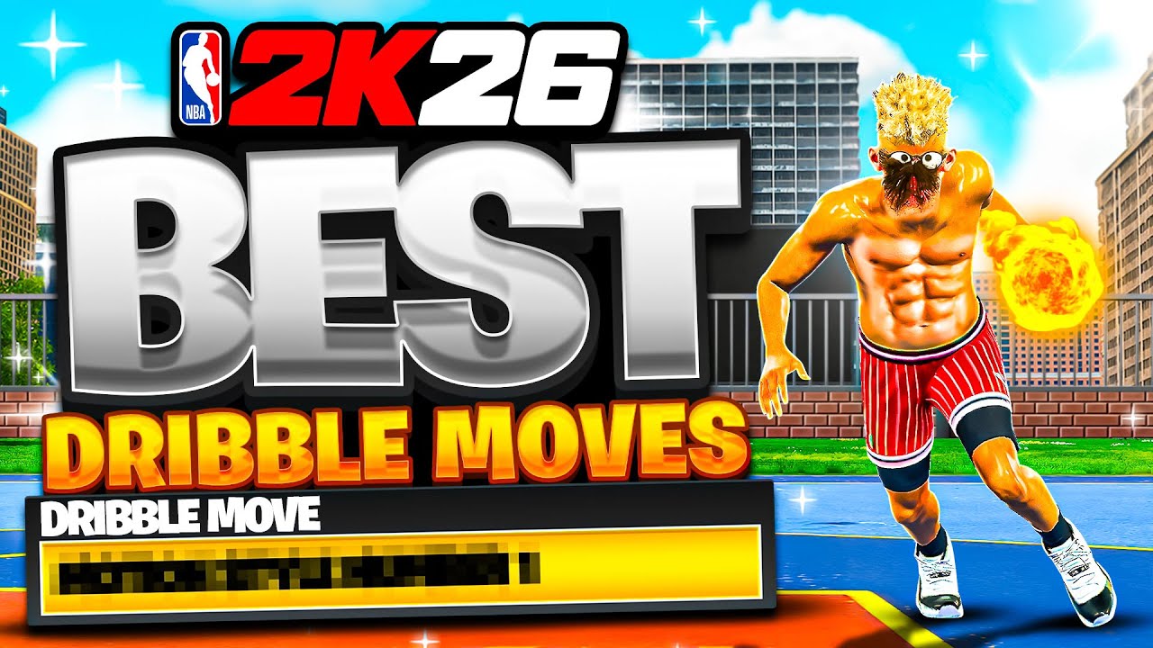 BEST DRIBBLE MOVES FOR ALL BUILDS in NBA 2K26 - DRIBBLE TUTORIAL w/ HANDCAM 2K26